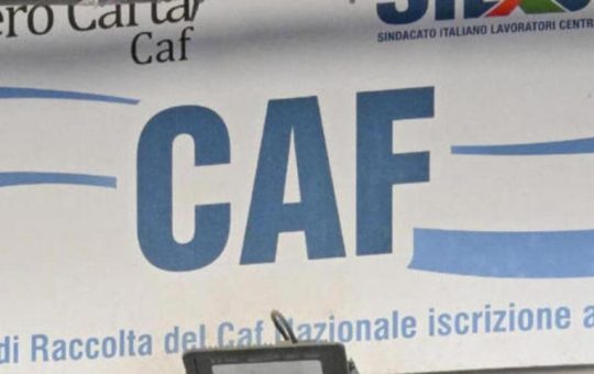 Insegna Caf per Naspi