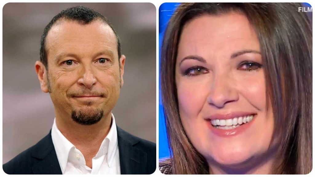 Amadeus e Giovanna , genitori bis