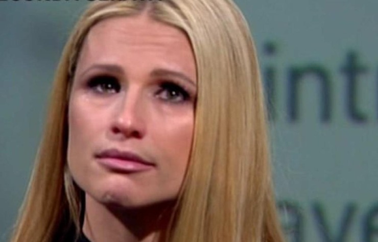 Anche Michelle Hunziker vittima di violenza