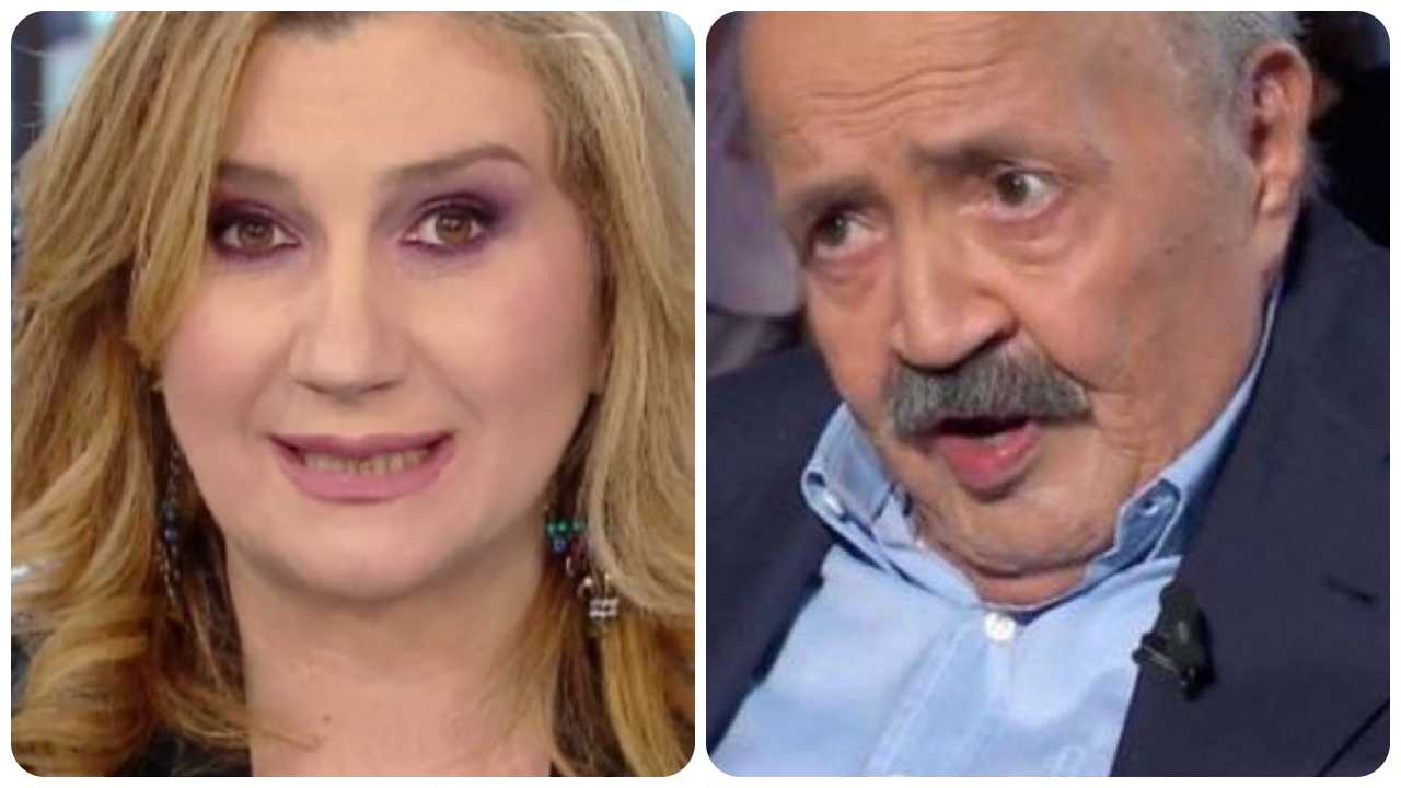 Serena Bortone gelata da Maurizio Costanzo