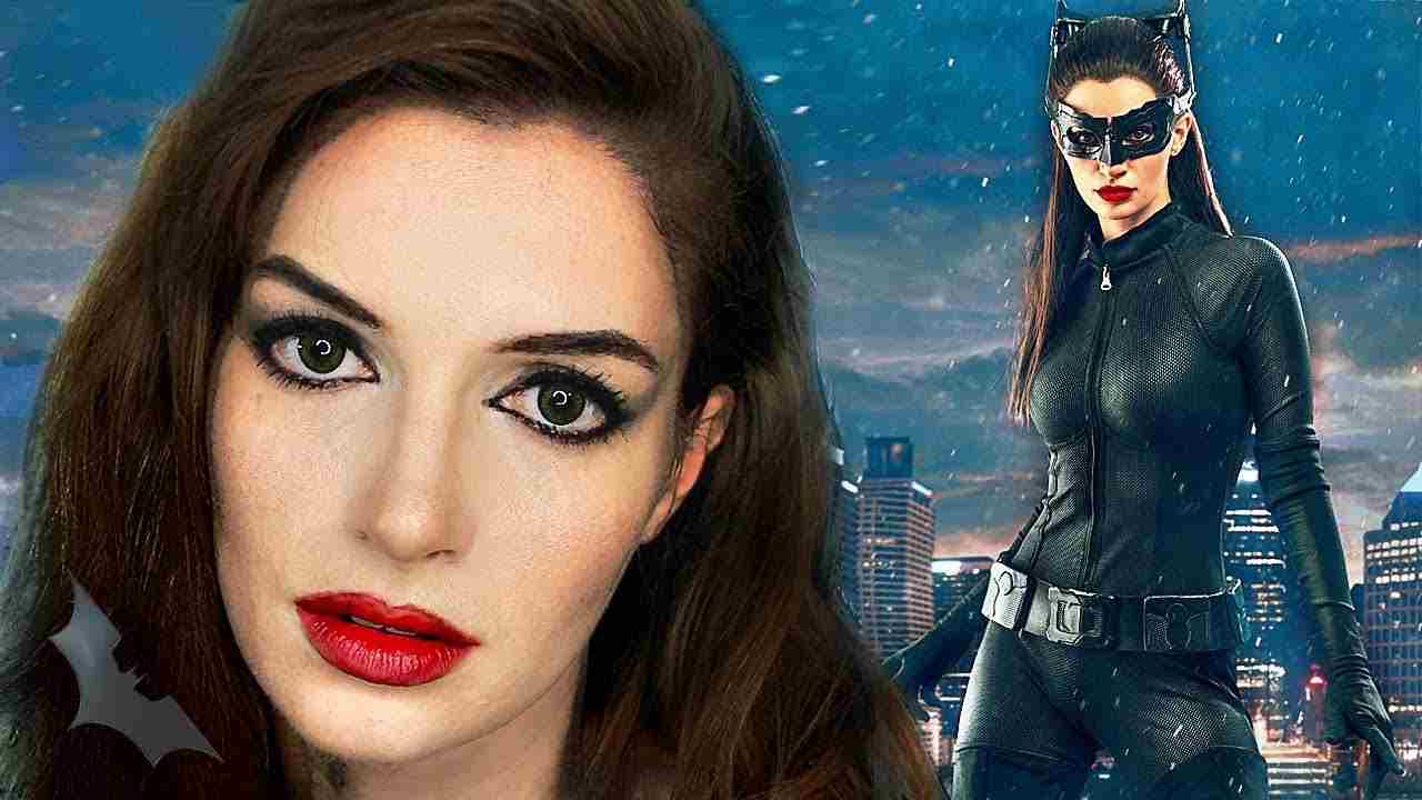 Catwoman di Anna Hathaway, il trucco - Youbee.it