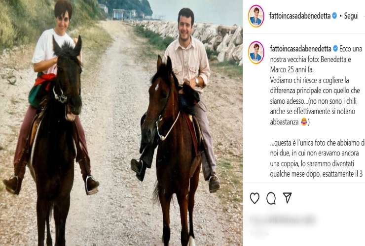 Benedetta e Marco, spunta foto amarcord