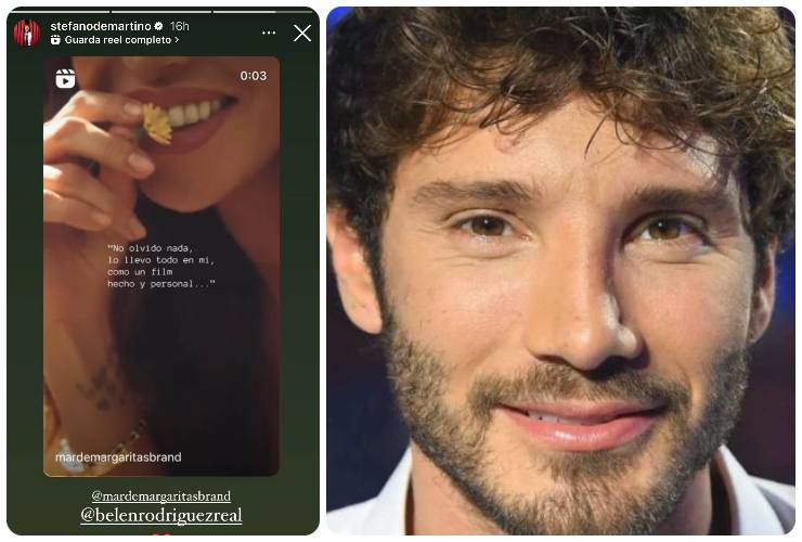 Dolcissima la dedica di Stefano De Martino alla moglie Belen