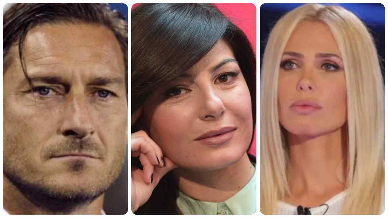 Ilaria D'Amico e la sua rivelazione sull'ex coppia Totti-Blasi