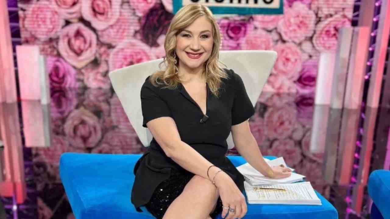 Serena Bortone foto rarissima da giovane