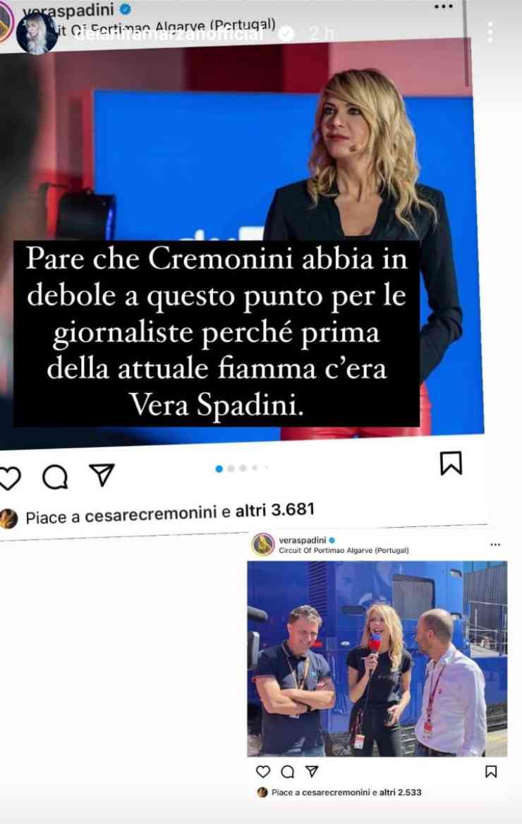 La fiamma di Cesare Cremonini è una famosa giornalista Rai