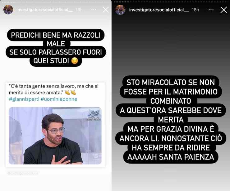 Alessandro Rosica svela il suo segreto, secondo lui matrimonio combinato tra Barale e Sperti