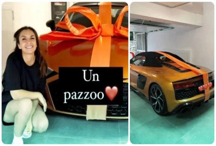 Elettra Lamborghini, il costoso regalo del marito