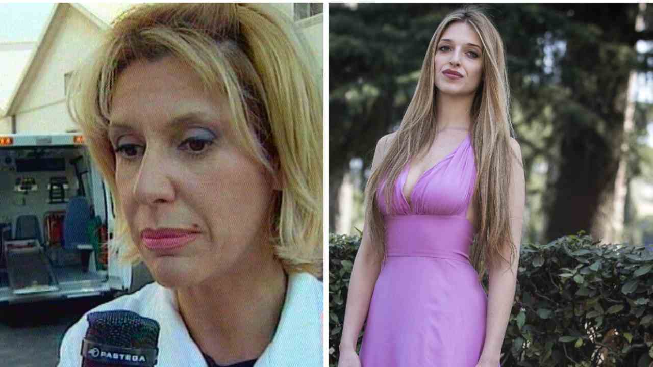 Maria Teresa Ruta in lacrime per la figlia