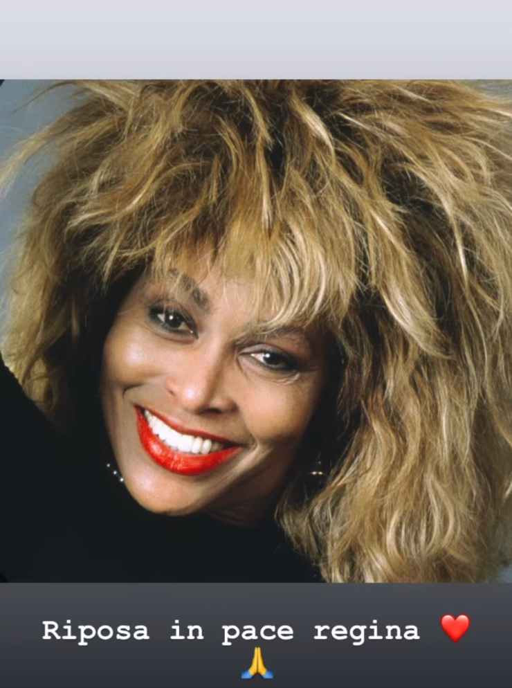 Vanessa Incontrada manda l'ultimo saluto a Tina Turner