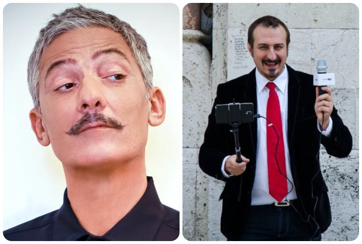 Fiorello a ruota libera sul collega