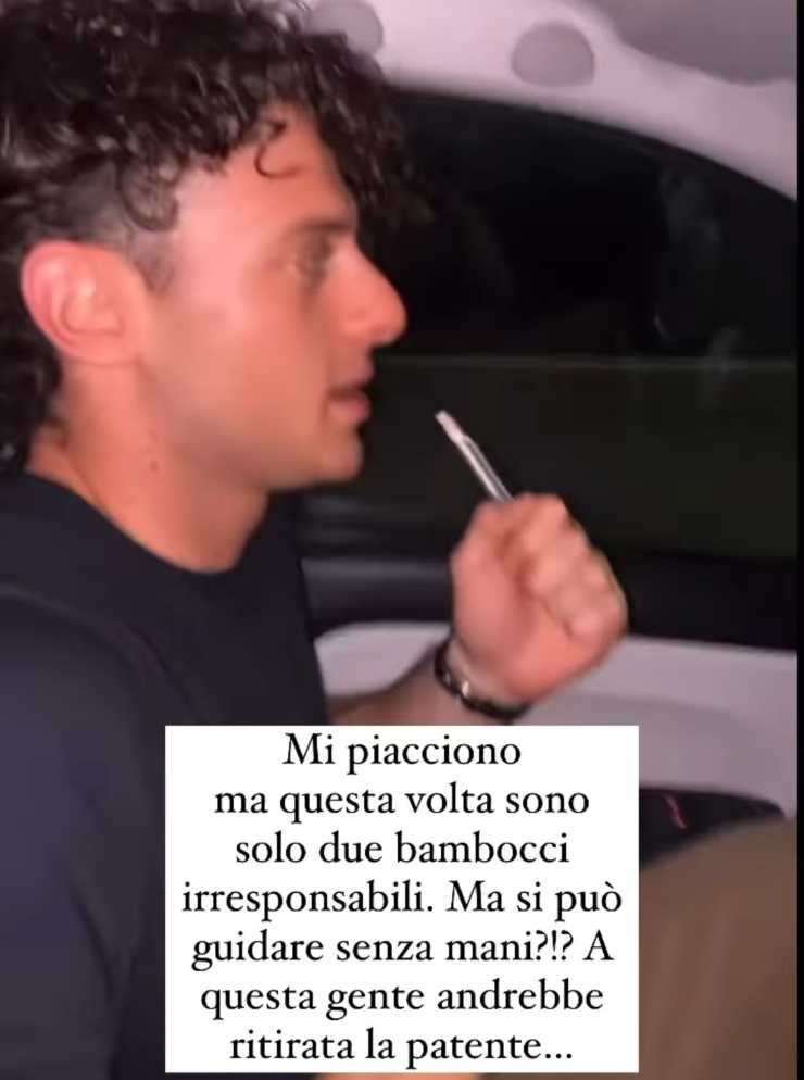 Federico Nicotera fa infuriare il web per la sua vita poco sicura