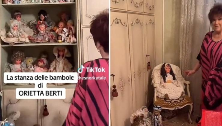 La stanza di Orietta Berti - Fonte Tik Tok - Youbee.it