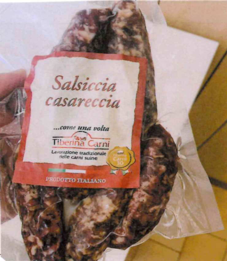 Salsicce Casarecce Tiberina - Fonte Web - Youbee.it