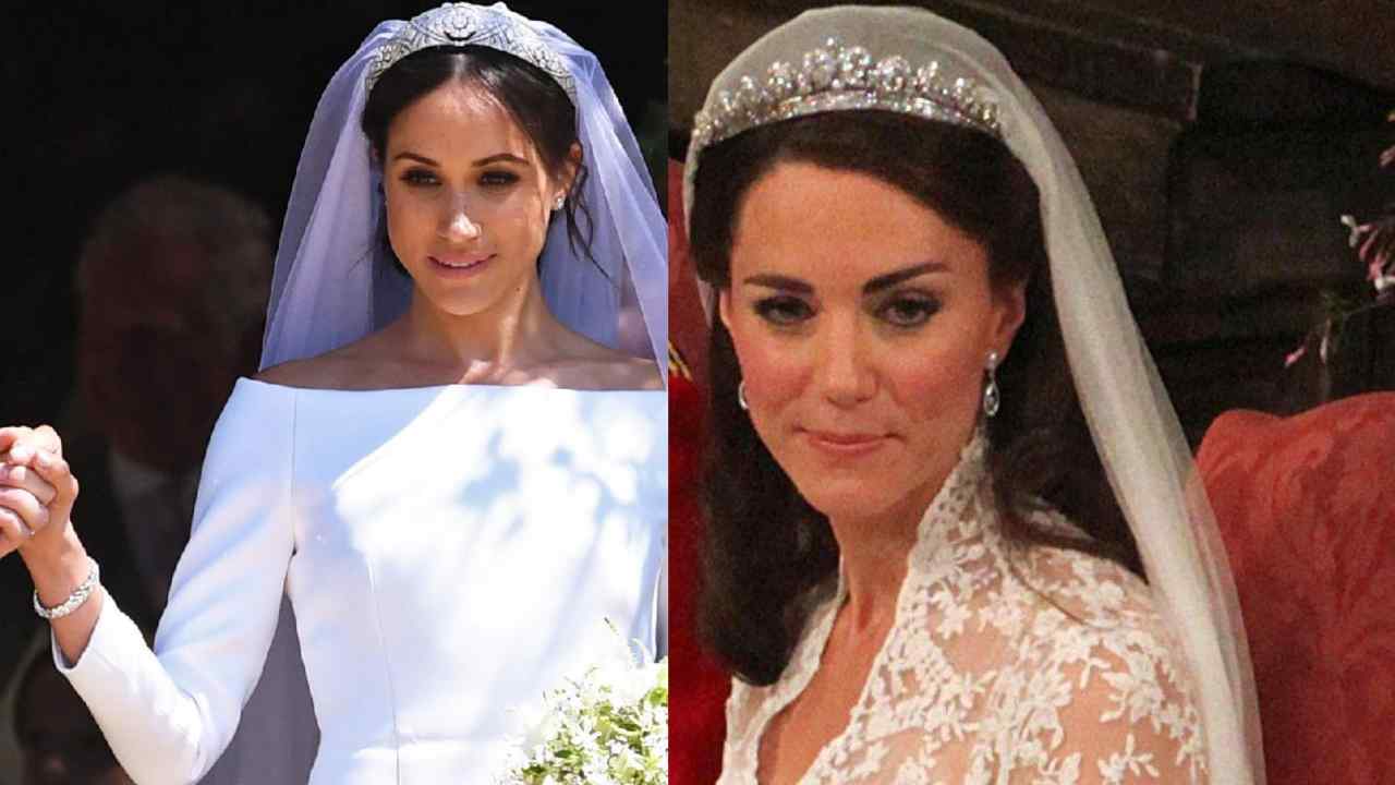 La Markle e la Middleton sono state riprese per poco