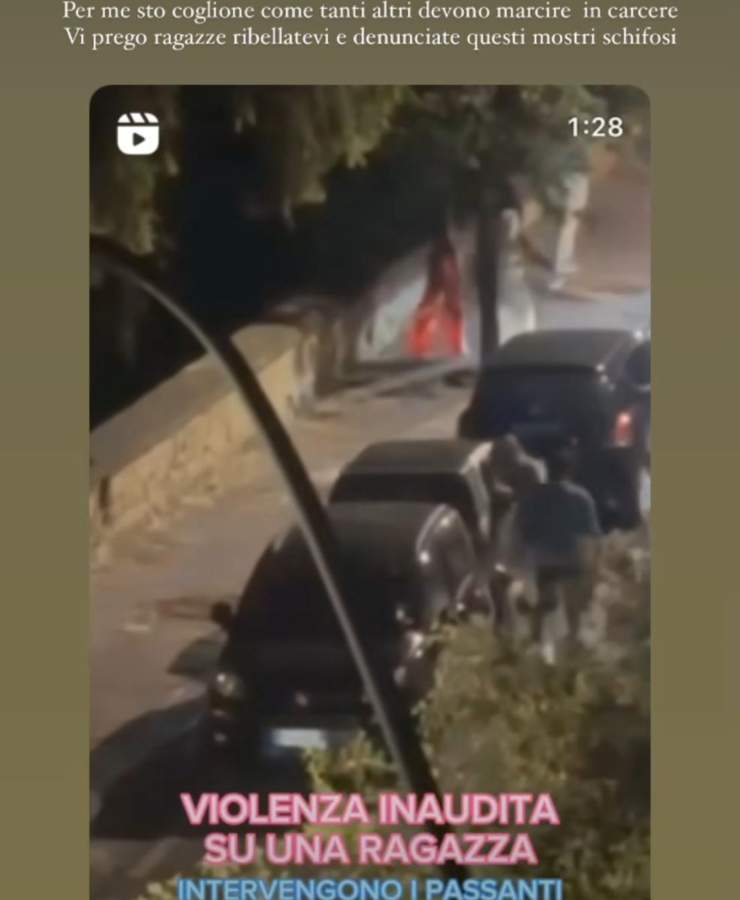 Giulia Salemi interviene contro il ragazzo che ha picchiato la fidanzata