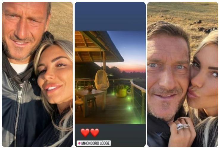 Vacanza di super lusso per Totti e Bocchi