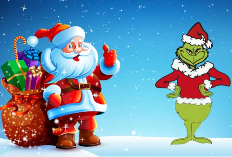 Sei più Babbo Natale o Grinch?