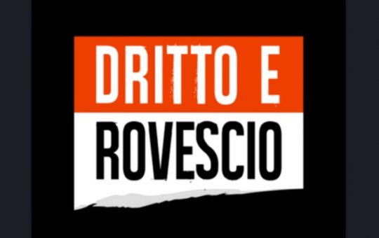 Dritto e Rovescio caos in studio