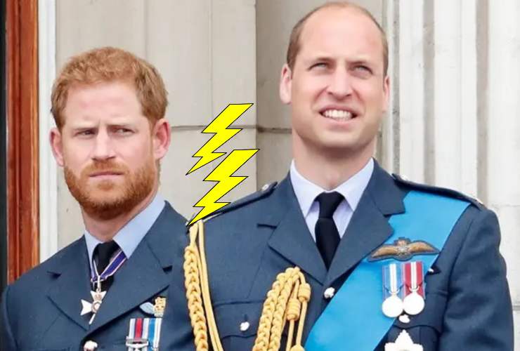 La rivalità tra Harry e William