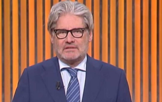 Paolo Del Debbio e la tensione in diretta
