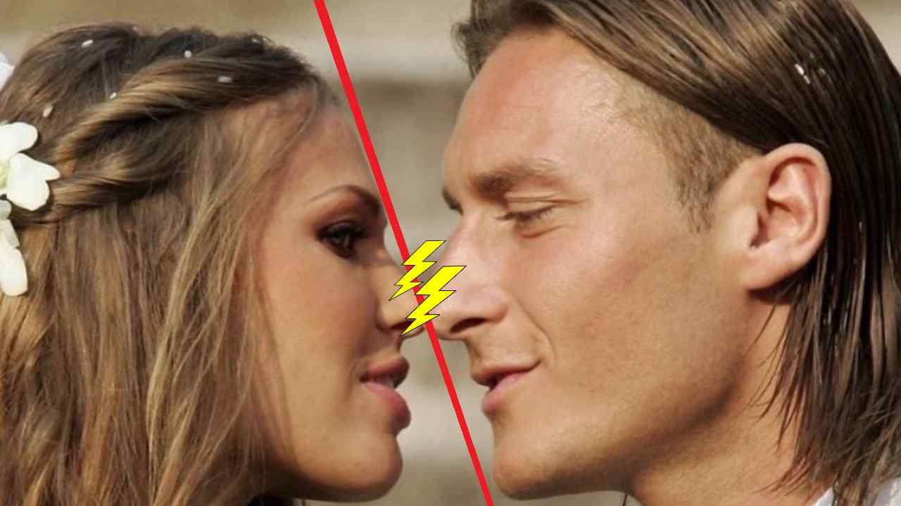 Guerra tra Totti e Ilary Blasi