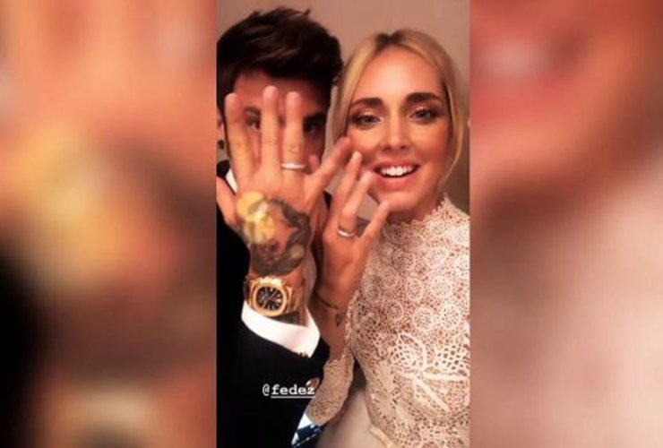 Il matrimonio di Fedez e Chiara Ferragni