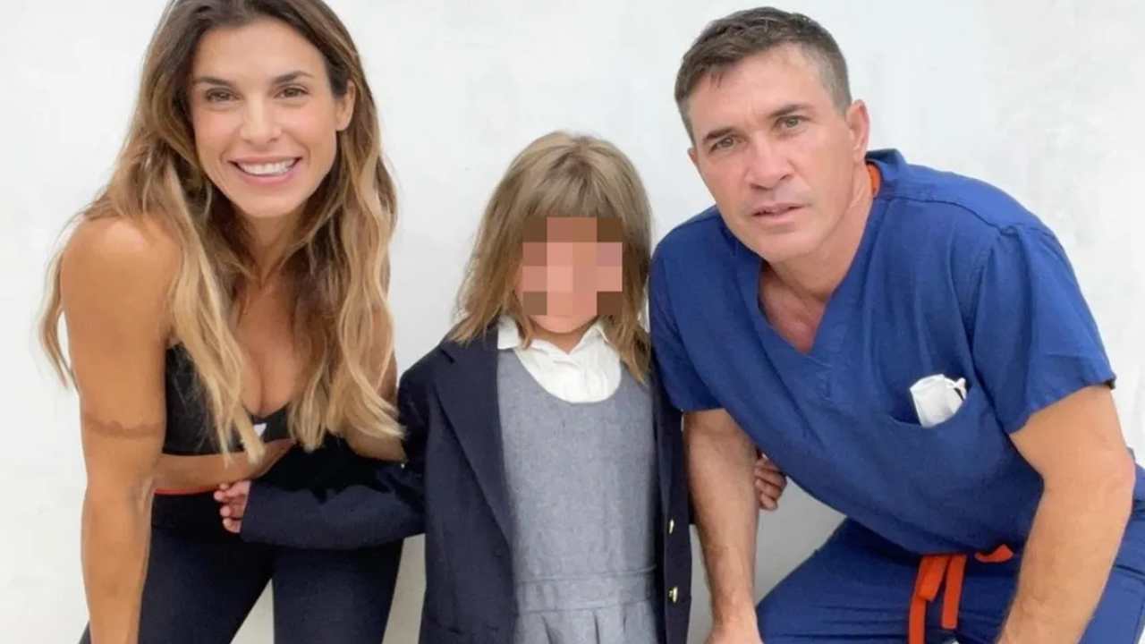 Elisabetta Canalis e la figlia Skyler