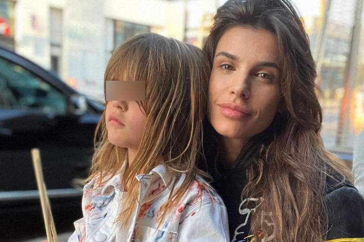 Elisabetta Canalis e la figlia Skyler